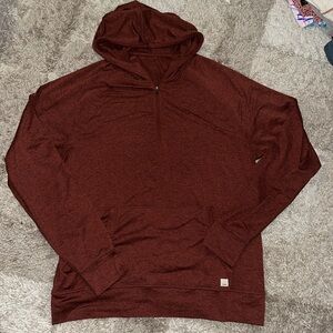 Vuori Men’s Ponto Performance Half Zip Hoodie Sz L